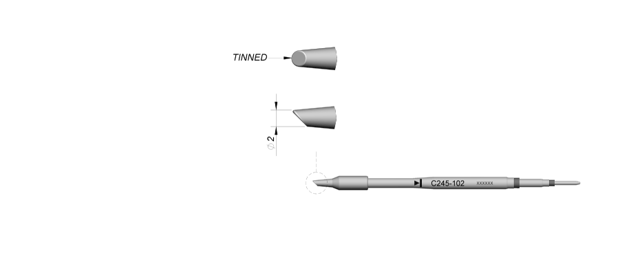 C245102 - Cartridge for T245 handpiece